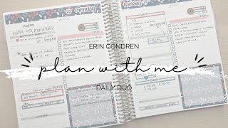 ERIN CONDREN DAILY DUO PLAN WITH ME | ERIN CONDREN | PLAN WITH ME | DAILY PLANNING | AFTER THE PEN