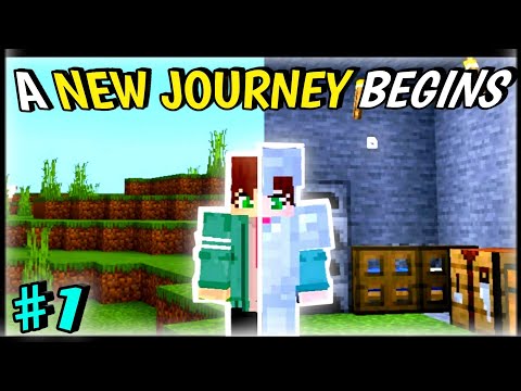 Ancient Jatin - Minecraft Pe Survival Series EP-1 in Hindi 1.20 | I made survival base & Iron armour | #minecraftpe