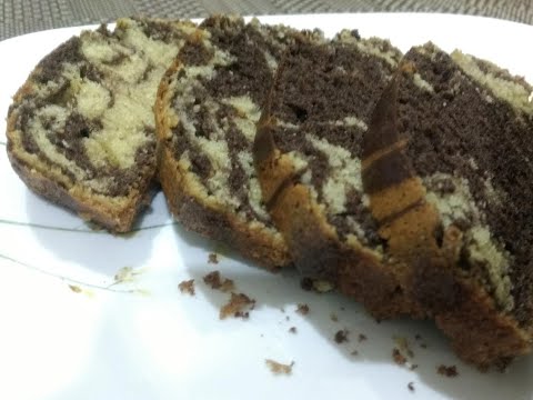 Marble Cake | Easy recipe with simple ingredients