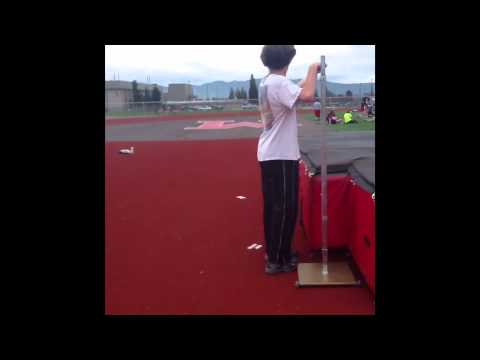 High Jump Approach Work.  March 14th, 2012