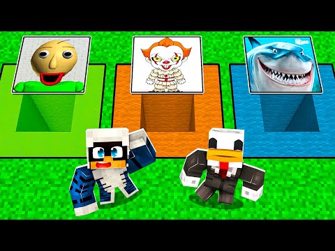 NON CADERE NEL BUCO SBAGLIATO DEI SUPERCATTIVI - MINECRAFT ITA