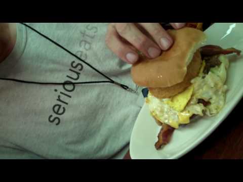 Eating The Bonnaroo Burger With Ed Levine At Bonnaroo 2010 Part II