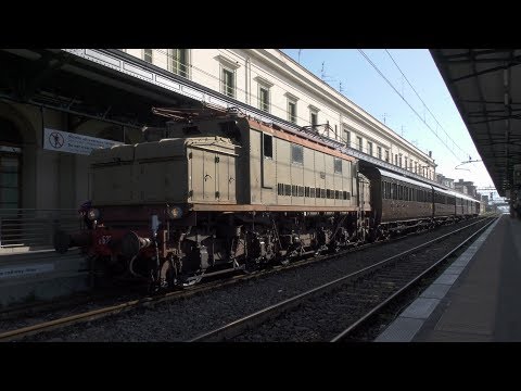 2018-04-07 La E 626 231 con il treno storico sulla Porrettana - Partenza e arrivo a Pistoia