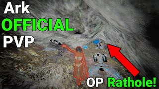 Building My New OP RATHOLE! | Ark Official PvP