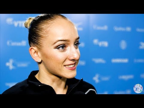 Sanne Wevers (NED) Interview - 2017 World Championships - Podium Training