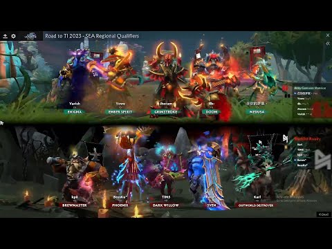 The International 2023 | Southeast Asia Qualifier | Blacklist International vs ArmyGeniuses - Game 2