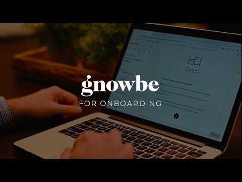 GNOWBE for Onboarding