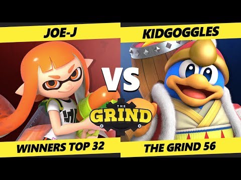 Smash Ultimate Tournament - Joe-J (Inkling) Vs. KIDGoggles (Dedede) The Grind 56 SSBU Winners