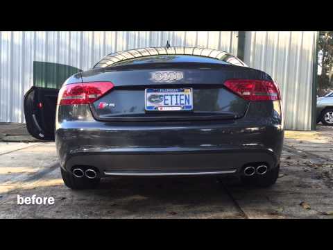 2010 Audi S5 4.2 v8 OEM vs AWE Track exhausts