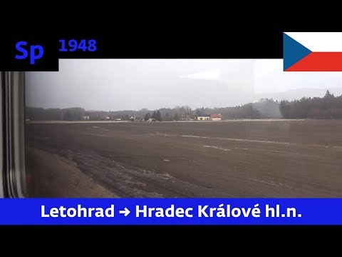 Jízda vlakem Sp 1948 - 2.3.2013