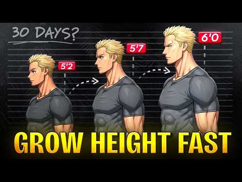 increase HEIGHT ↑ Fast & Naturally | Grow Taller (Even After 18)