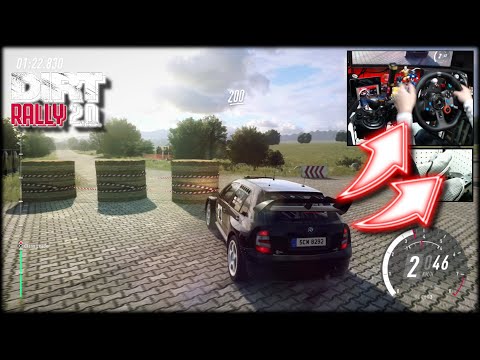 ŠKODA Fabia WRC Rally Germany / Logitech G29 DiRT Rally 2.0 DLC