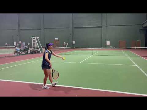 Guo Jingwei college tennis recruiting video - Fall 2025