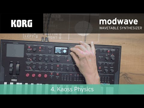 KORG modwave Master Class - Folge 4: Kaoss Physics