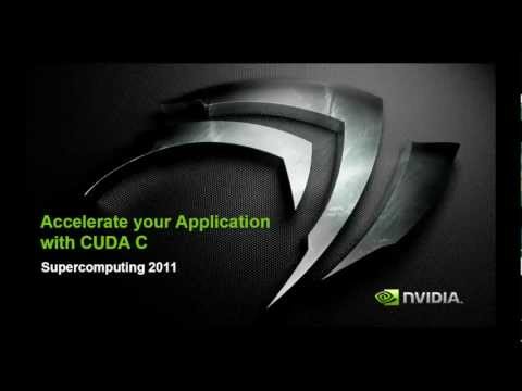 Technical Demo from Supercomputing '11: Introduction to CUDA C and GPU Computing