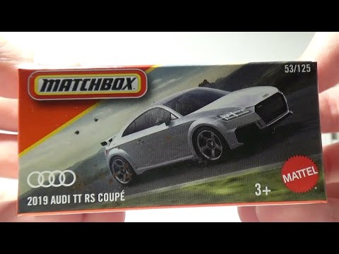 Unboxing and Review of the Matchbox 2019 Audi TT RS Coupe