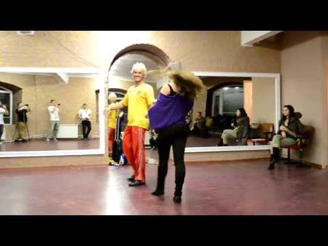 Kamacho and Ana, zouk demo 6 in Ukraine