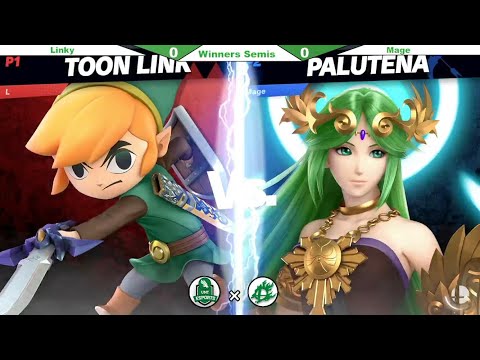 Winners Semis — Linky (Toon Link) vs Mage (Palutena) — Greenlight #2