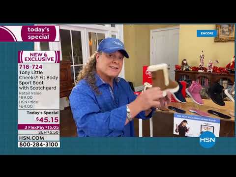 HSN | Tony Little Cheeks Footwear 10.05.2020 - 02 AM