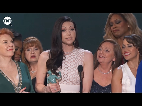 Orange is the New Black Cast I SAG Awards Acceptance Speech 2016 I TNT