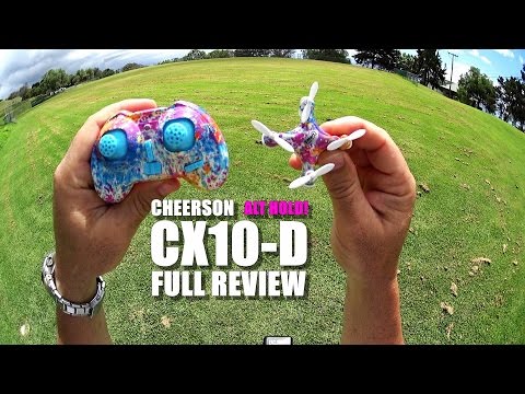 CHEERSON CX10-D NANO QuadCopter Full Review -  [UnBox, Inpection, Flight Test, Pros & Cons]