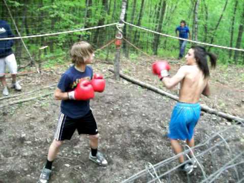 Backyard Fight    (Aaron vs Jerimiah) Round 2