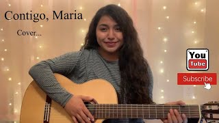 (Canto a Maria) : “Contigo, Maria” - cover -Letra y acordes