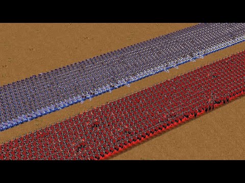 1000 Pit Lord vs 1000 Dreadlord AllLv06 & AllNoSpells