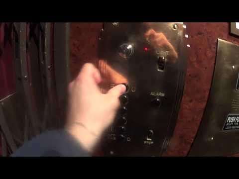 AMAZING 1930's Gated ?? Traction Elevator On The Upper East Side In NYC