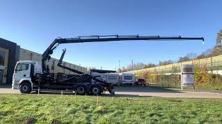 Camion ampliroll MAN TGS 26.470 6x2 Abrollkipper + Kran Hiab 228-6 à vendre - Image 4 | Autoline CM Camion ampliroll MAN TGS 26.470 6x2 Abrollkipper + Kran Hiab 228-6 neuf | Image 4 - Autoline