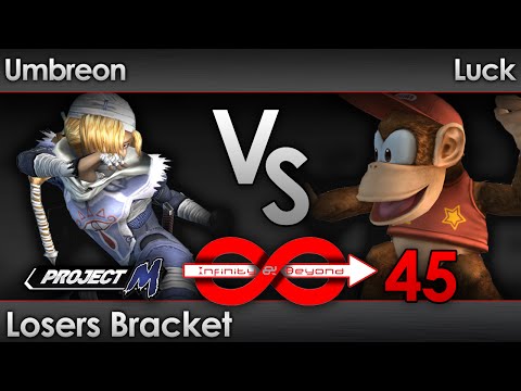 IaB45 PM -  Umbreon (Marth, Sheik) vs Luck (Diddy) -  Losers Bracket