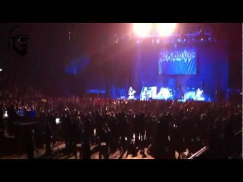 Brutal Wall of Death - MOSH PIT - Exodus, Rob Zombie, Slayer - Hell On Earth 2011