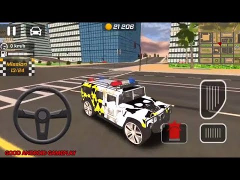 Police Drift Car Driving Simulator #16 -  Special Collection Police HUMMER Android GamePlay FHD