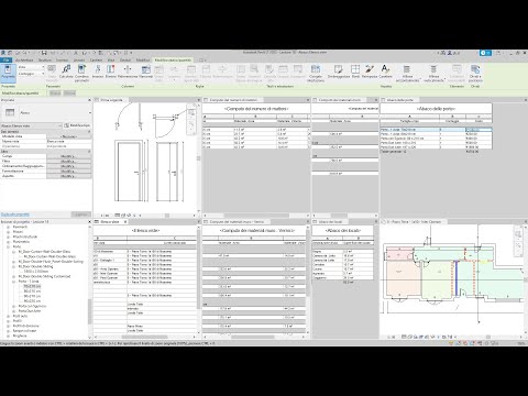 Videocorso REVIT - 18 - Computi Metrici, Abaco, Legenda, Computo Estimativo, Calcolo Costo Totale