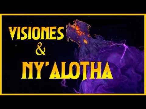 🔥Lore of the VISIONS of N'zoth and NY'ALOTHA👾END of the BLACK EMPIRE? The dimensions of the void WOW