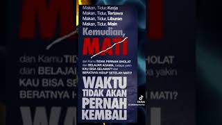 WAKTU TAK PERNAH KEMBALI