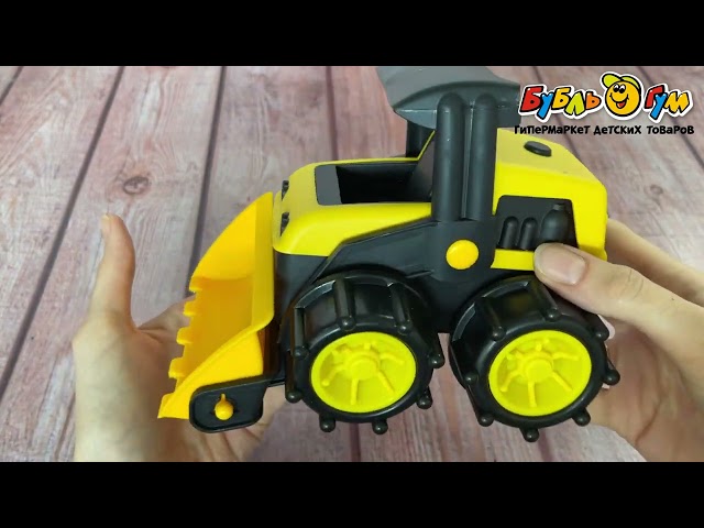 Погрузчик TrucK черно-желтый - видео