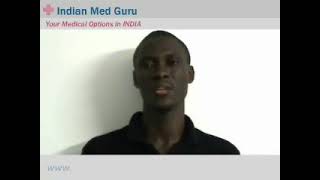 Mr. Adeyanju, Nigeria patient video testimonial India