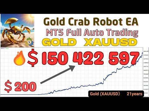 Video Gold Crab Robot