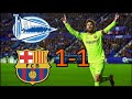 Deportivo Alavés vs Barcelona 1-1- All Goals and Extended highlights 20/21