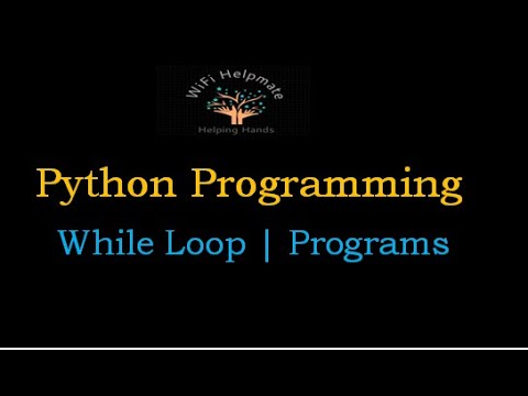 20 Python While Loop Programs Part Ii