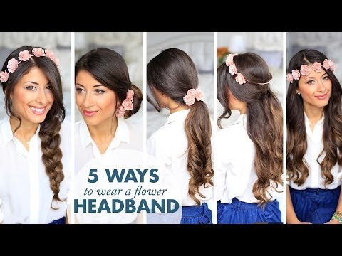 5 Ways to Wear a Flower Headband