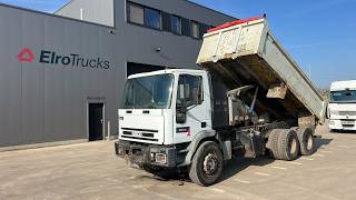 Camion-benne IVECO Eurocargo 260 E 27 (MANUAL PUMP / POMPE MANUELLE / 6X4 / BOITE M | Image 4 - Autoline