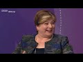 5th Sept 2019 BBC Question Time Fiona Bruce Emily Thornberry MP
