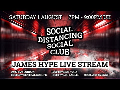 James Hype - Live Stream #stayhome #withme 01/08/20