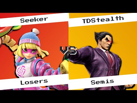 Seeker (Snake, Min Min) vs TDStealth (Kazuya, Ken) - Losers Semis - Spotdodgeball