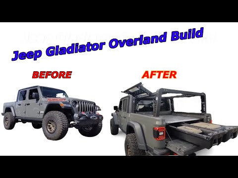 Jeep Gladiator Z-Roads Rack and Decked Install