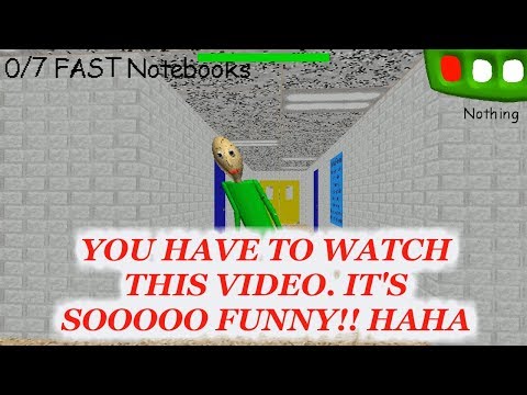BALDI SUPER DUPER ULTRA FAST EDITION V1.6.2 | Baldi's Basics in Education and Learning