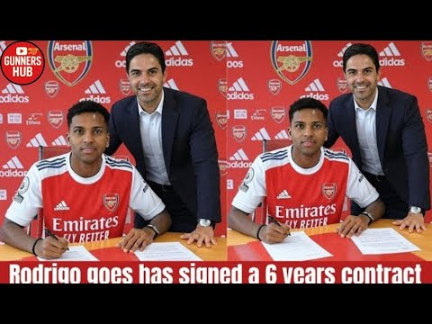 ARSENAL SHOCK THE WORLD WITH HUGE SIGNING AS RODRYGO GOES AGREES SIX-YEAR DEAL AT THE EMIRATES