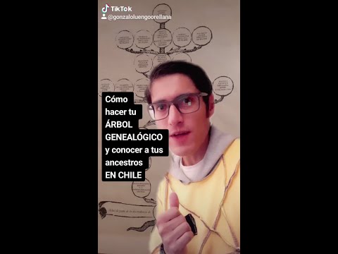 Cómo hacer tu árbol genealógico en Chile